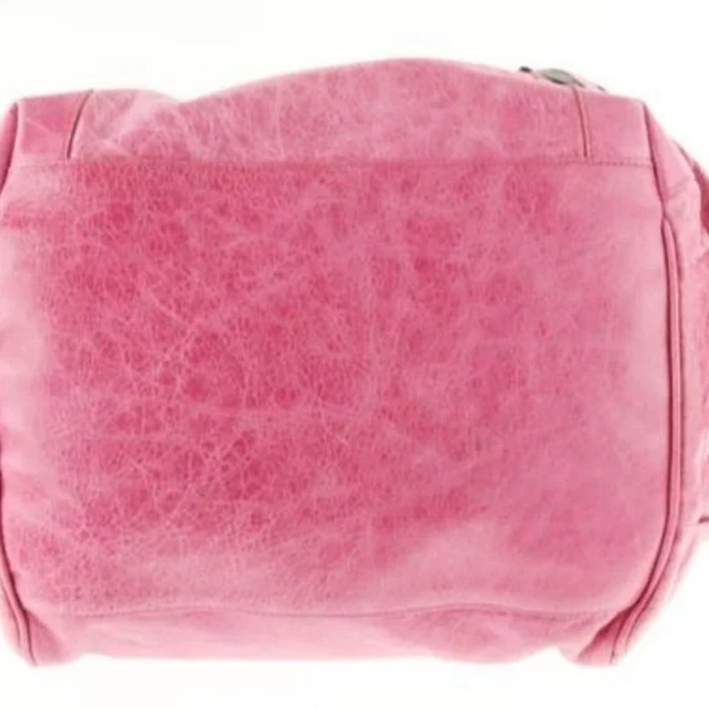 RARE Balenciaga Sunday Pink Leather Tote & Mirror Excellent Condition - Picture 3 of 7